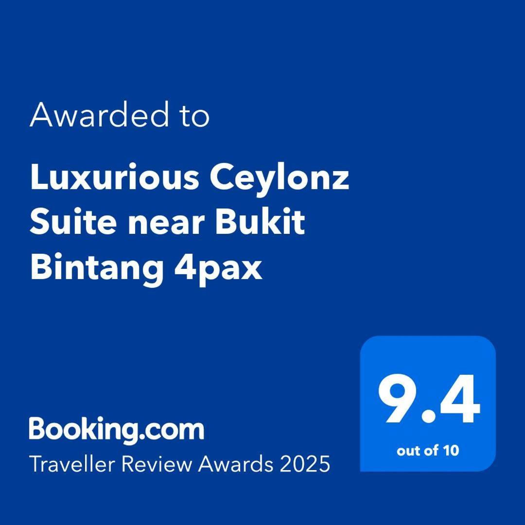 Luxurious Ceylonz Suite Near Bukit Bintang 4Pax Kuala Lumpur Kültér fotó